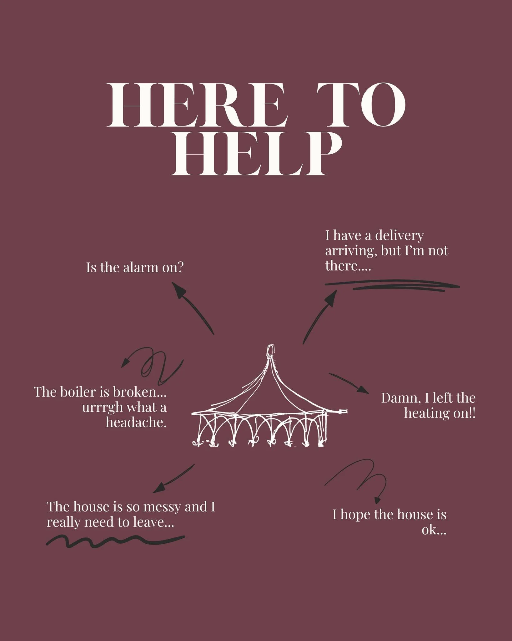 Owning a second home in the Cotswolds should feel like a luxury, not a list of headaches.

But we know how it really goes&hellip;

You&rsquo;re not there when deliveries arrive.
You&rsquo;re running late and the place needs a quick tidy before you le