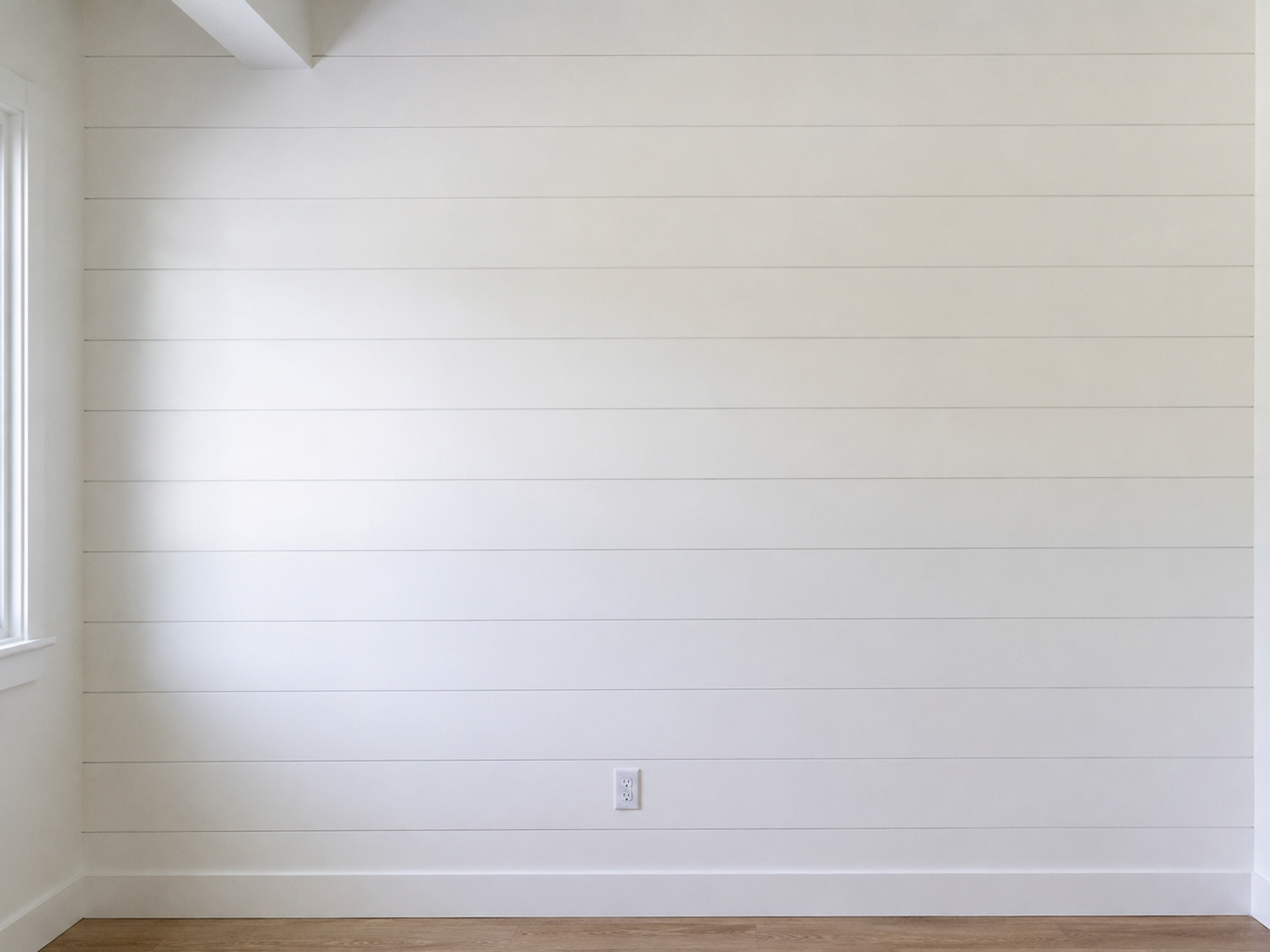 Shiplap Accent Wall