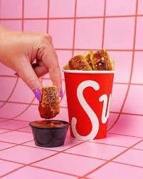 Pretzel bites & Dip Card