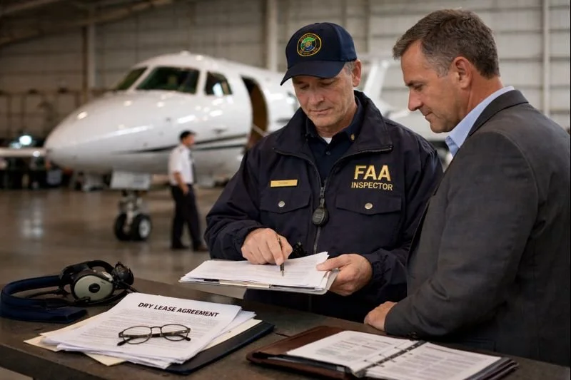 When a Dry Lease Isn’t Dry: How FAA Inspectors Really Judge an Aircraft Dry Lease