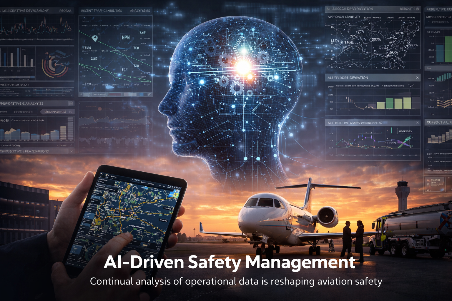 New Developments in AI Flight Data Integration in Business Aviation