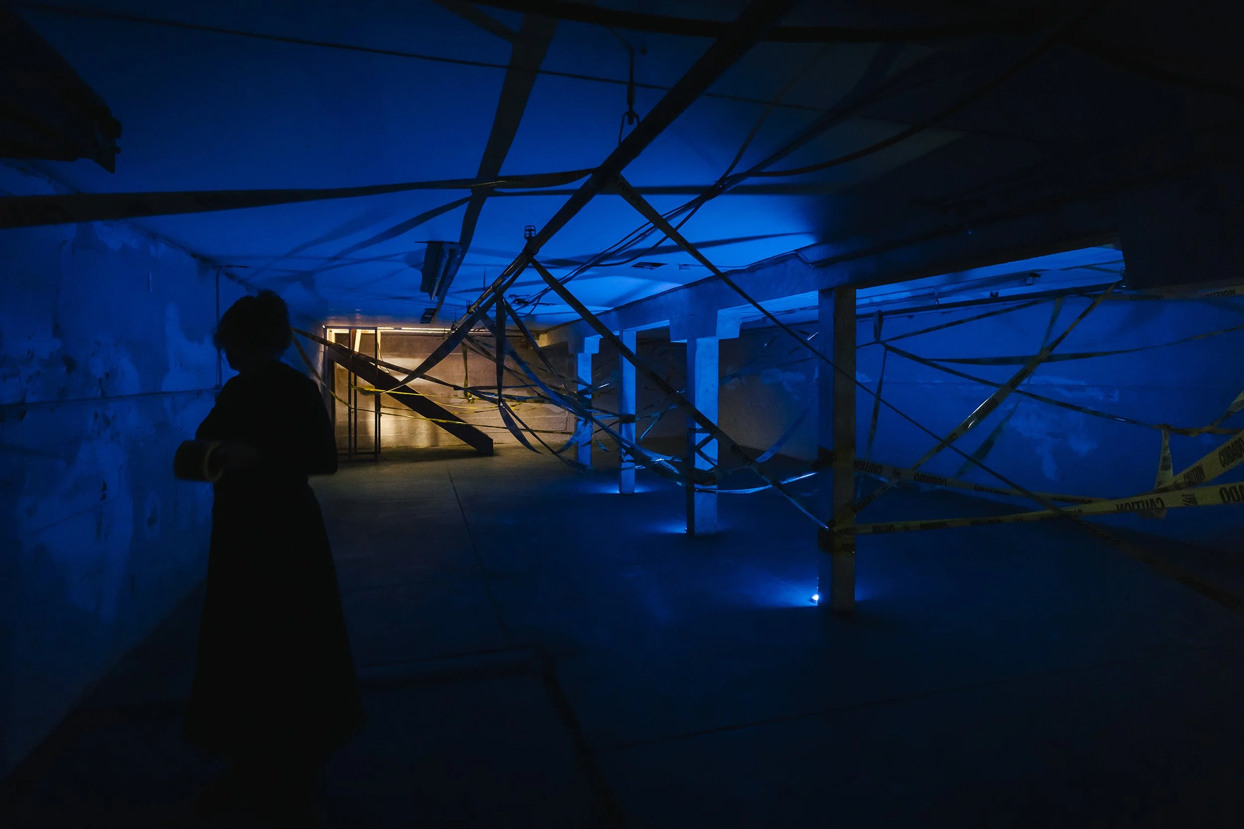 Spinne, a performance by Kristin Bauer. 
(Photos: Gabby de Sarthe)