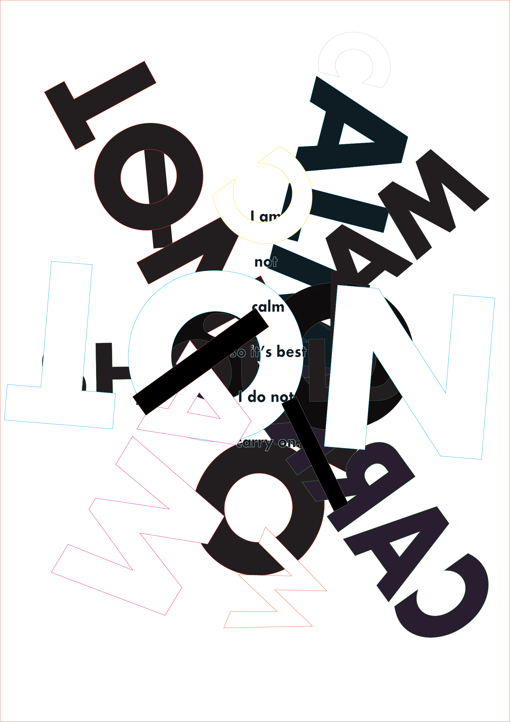 I am not calm so it's best I do not carry on.