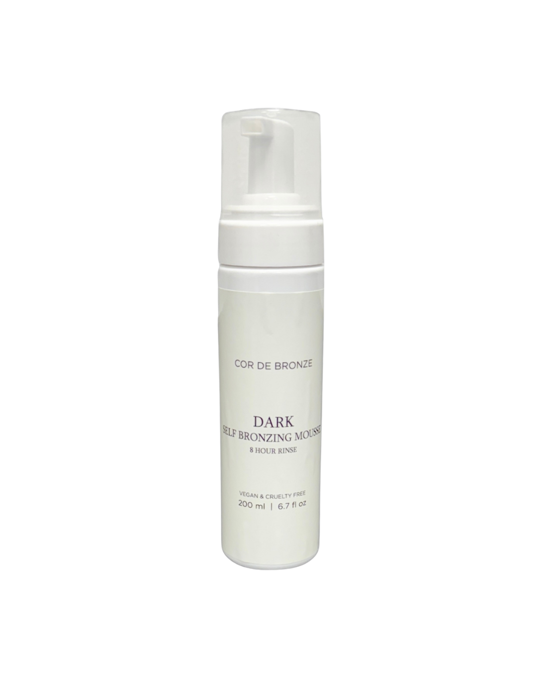 Dark Violet Bronzing Mousse: 8 hour Rinse