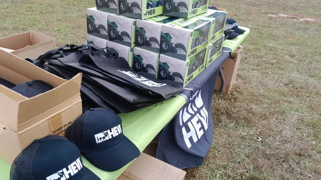 the giveaway display from another angle.
