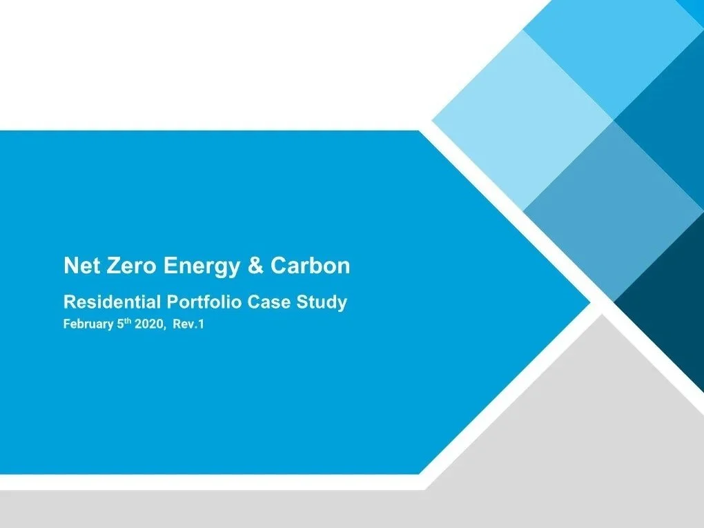 UBC Net Zero Energy &amp; Carbon Study