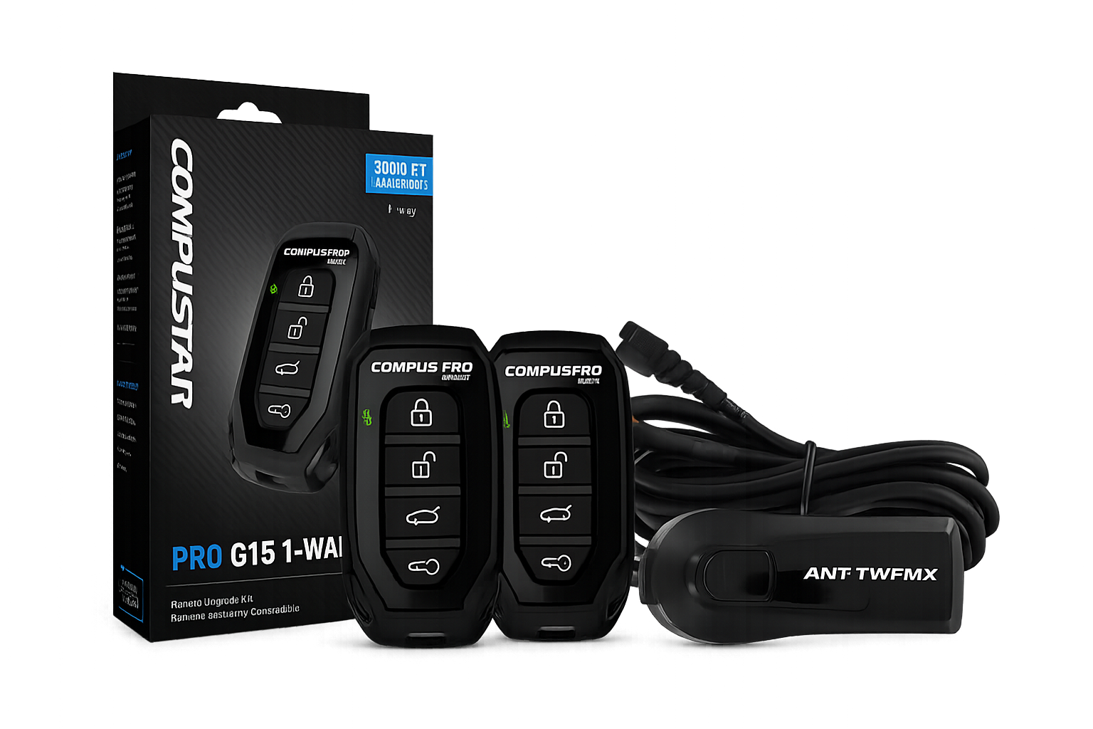 Compustar PRO 1WG15 FM – 1-Way Remote Start (Domestic)