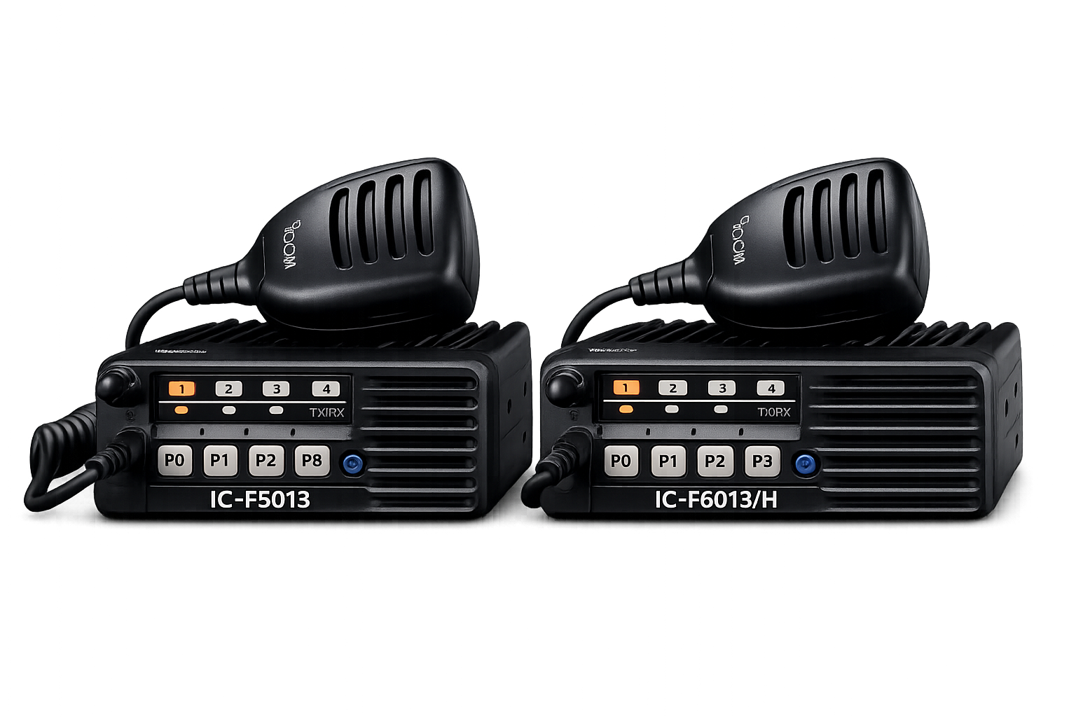 Icom IC-F5013 / IC-F6013 / IC-F6013H VHF & UHF Mobile Radios