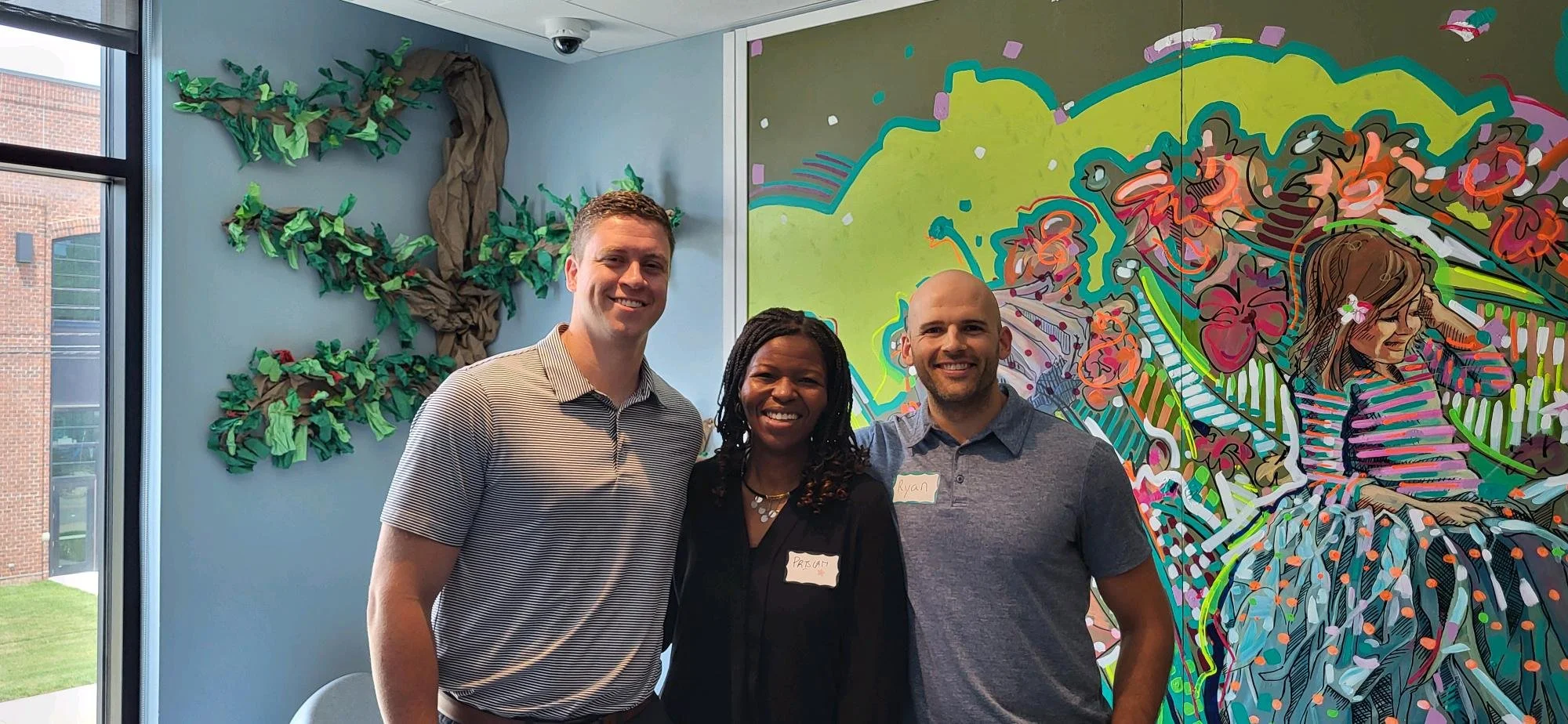 Asendo Team volunteering at the Boys and Girls Club Central Ohio.