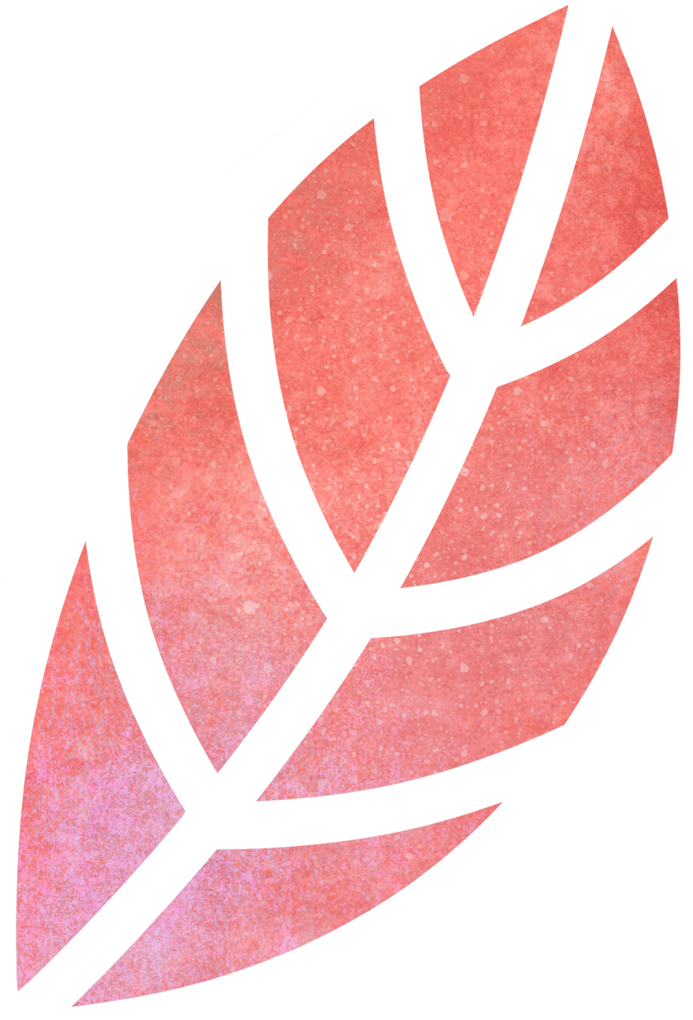 Leaf symbolizing growth for Bliss Wellness Collective nonprofit.