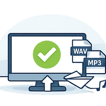 Fertig zur Ausstrahlung