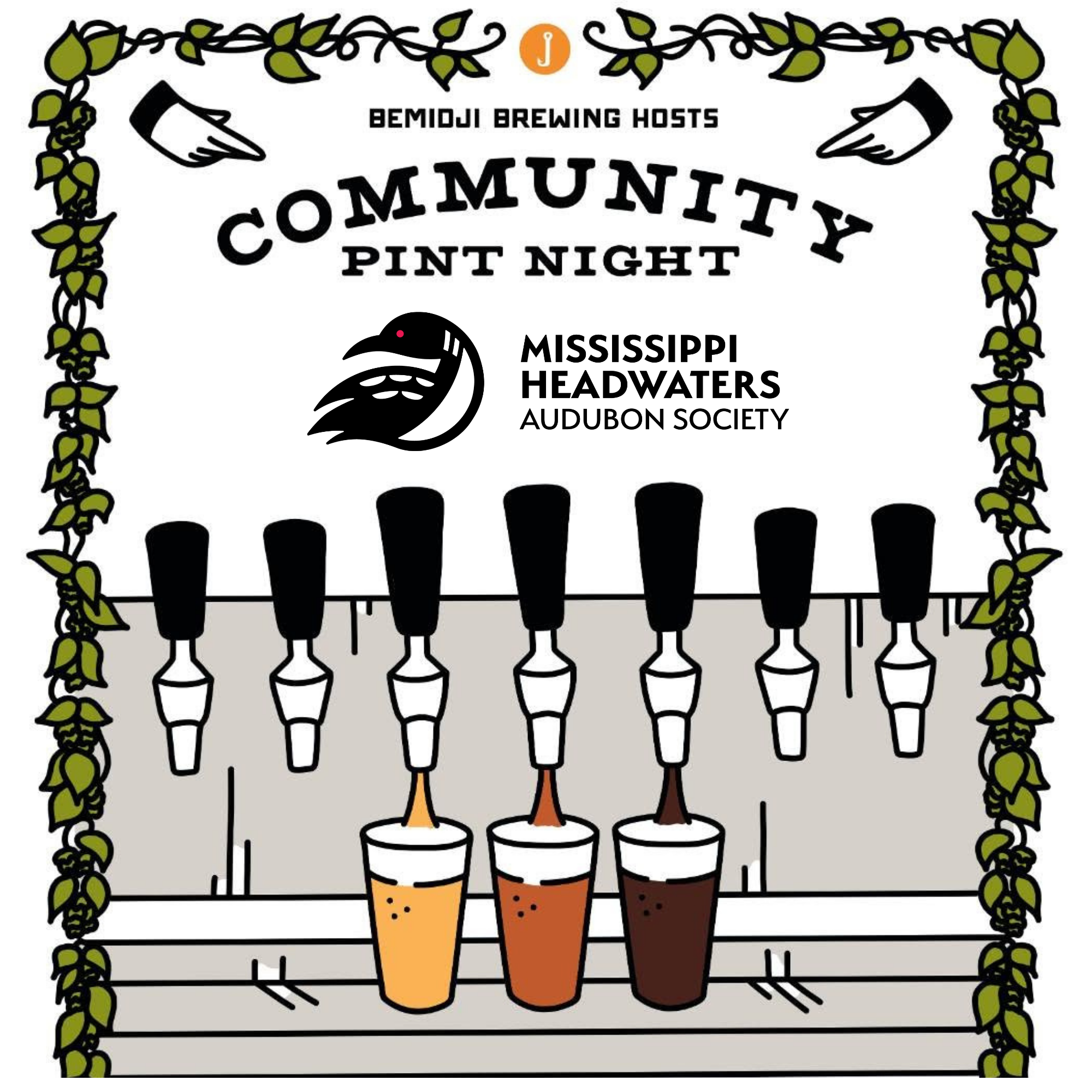 Audubon Around Town at Bemidji Brewing Company Pint Night