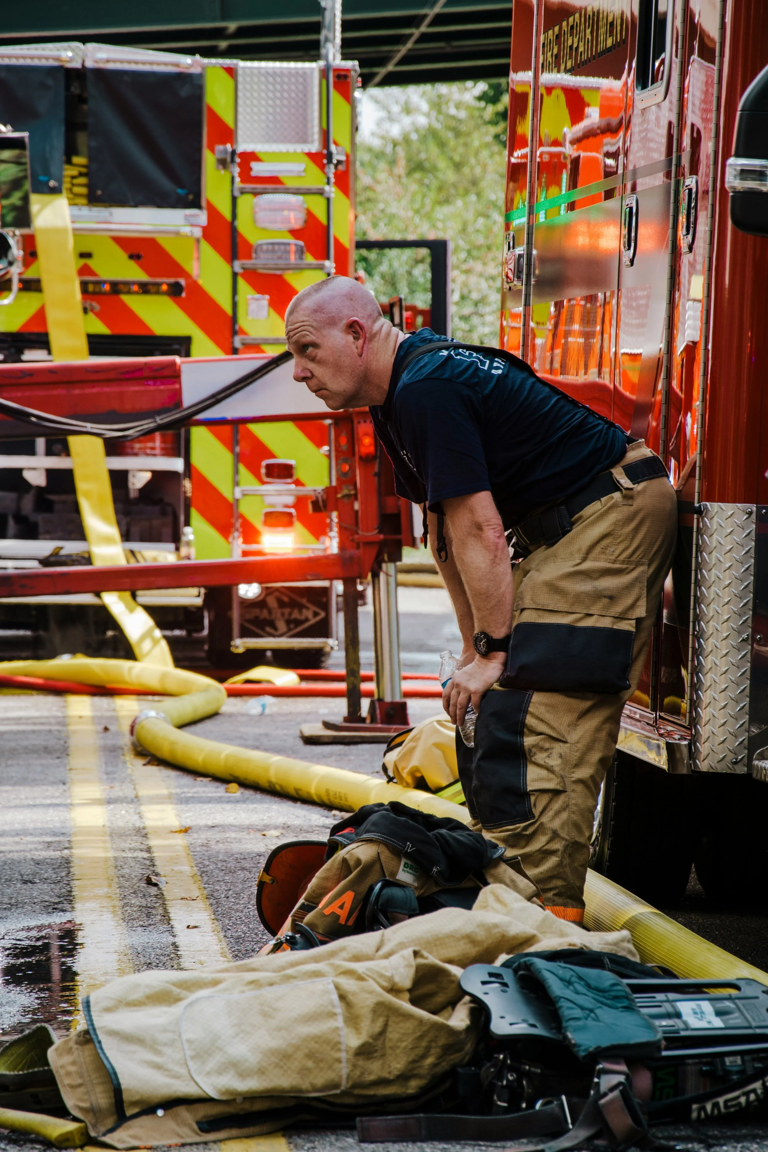 THE PROBLEM ISN'T THAT FIRST RESPONDERS WON'T ASK FOR HELP. IT'S THAT ASKING DOESN'T GUARANTEE ACCESS.