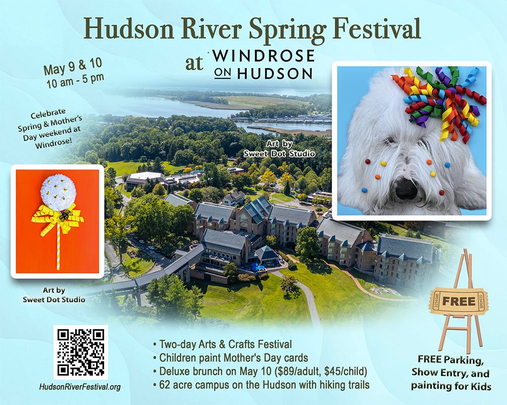 Save the date for Mother&rsquo;s Day Weekend 2026 🌷✨ 

I&rsquo;m excited to share that Sweet Dot Studio will be part of the Hudson River Spring Festival at Windrose on Hudson, running 10 am&ndash;5 pm. It&rsquo;s an indoor Arts &amp; Crafts weekend 