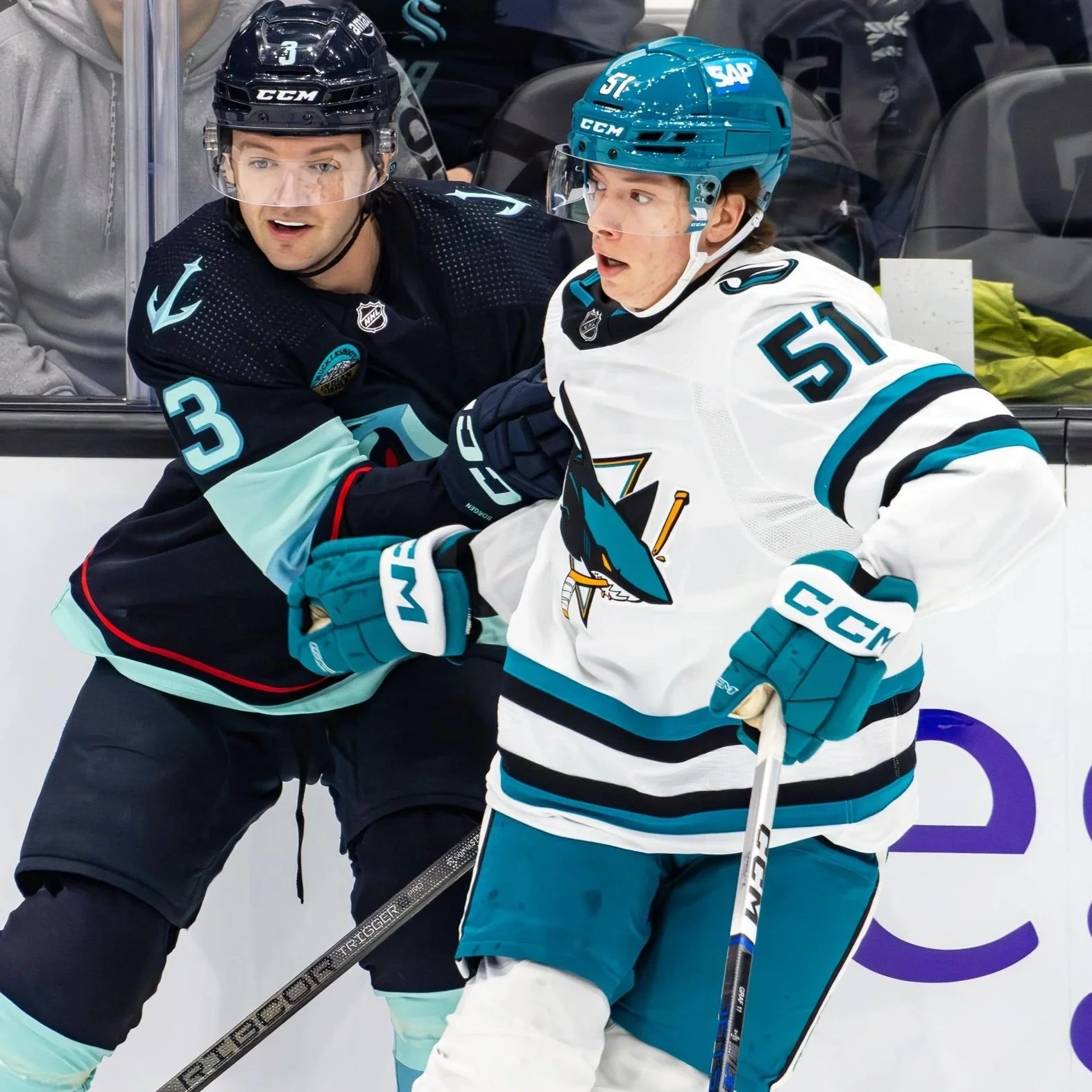 Sharks Sign Collin Graf to Three-Year Extension After Breakout Season