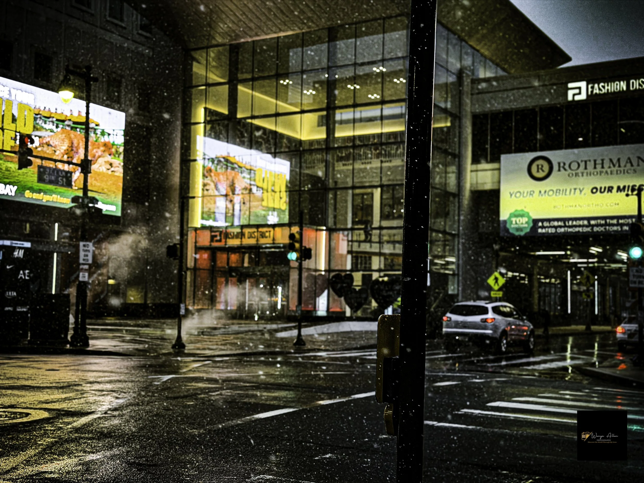 Snowy on Market Street: A Snowy Day on Market Street