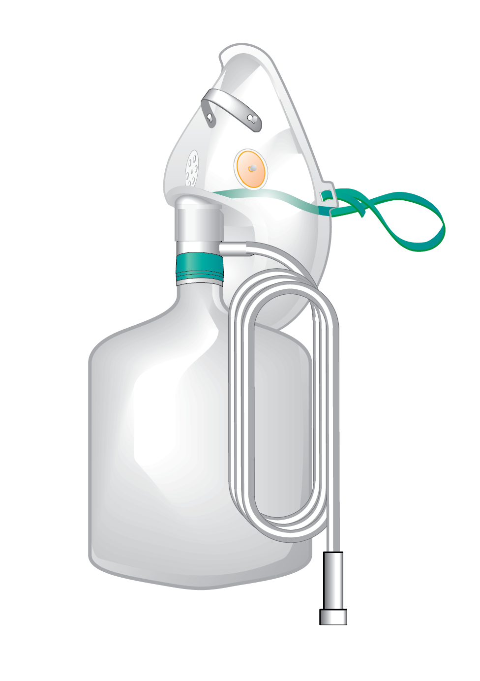 High concentration non-rebreathing bag O2 tubing Meditech APAC&nbsp;