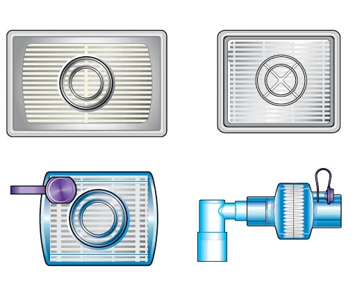 Respiratory Anaesthesia Filters Gas Sampling&nbsp;