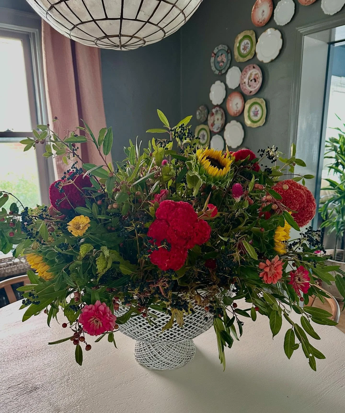 Favorite time of year for flowers from the farmer&rsquo;s market