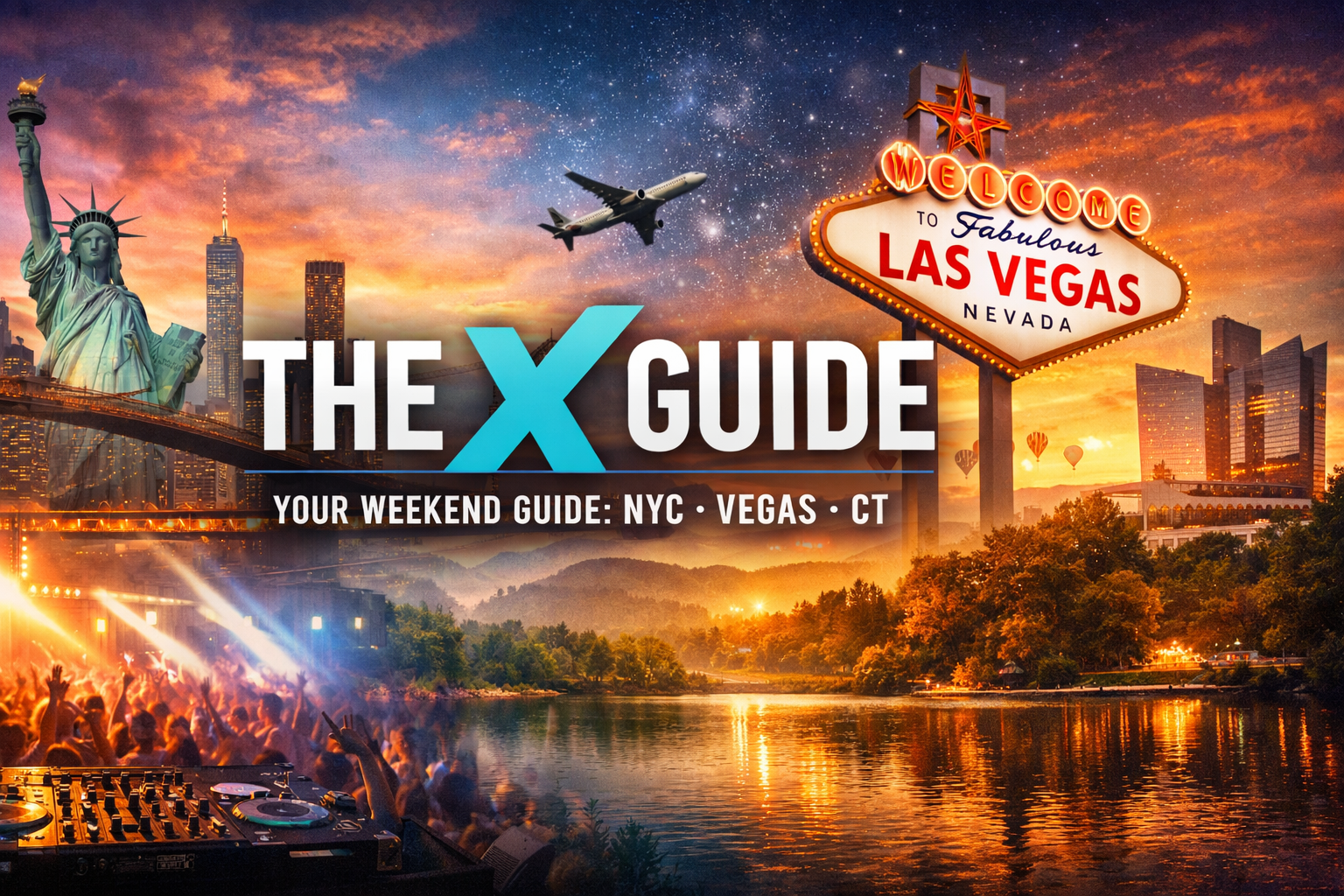 NYC · Vegas · CT  a weekend of music, culture, and rediscovery.