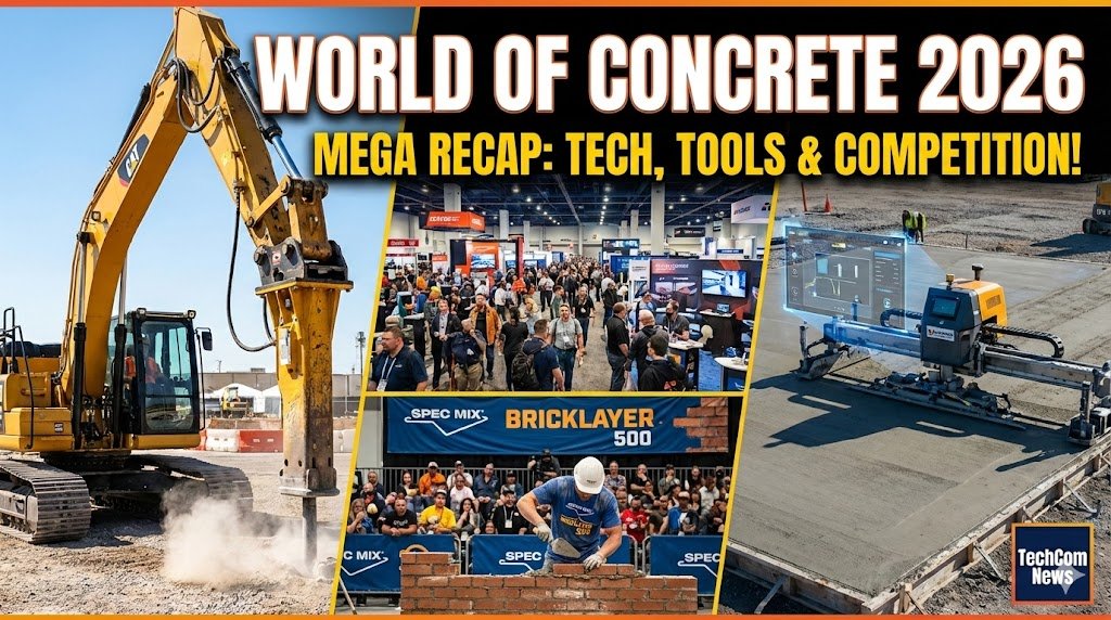 Concrete &amp; Connectivity: Inside Our Trip to World of Concrete 2026