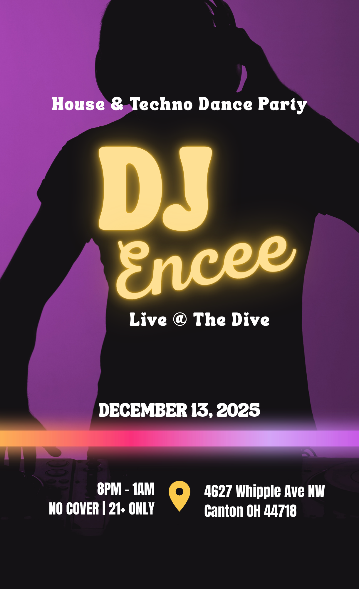 DJ Encee Live at The Dive 