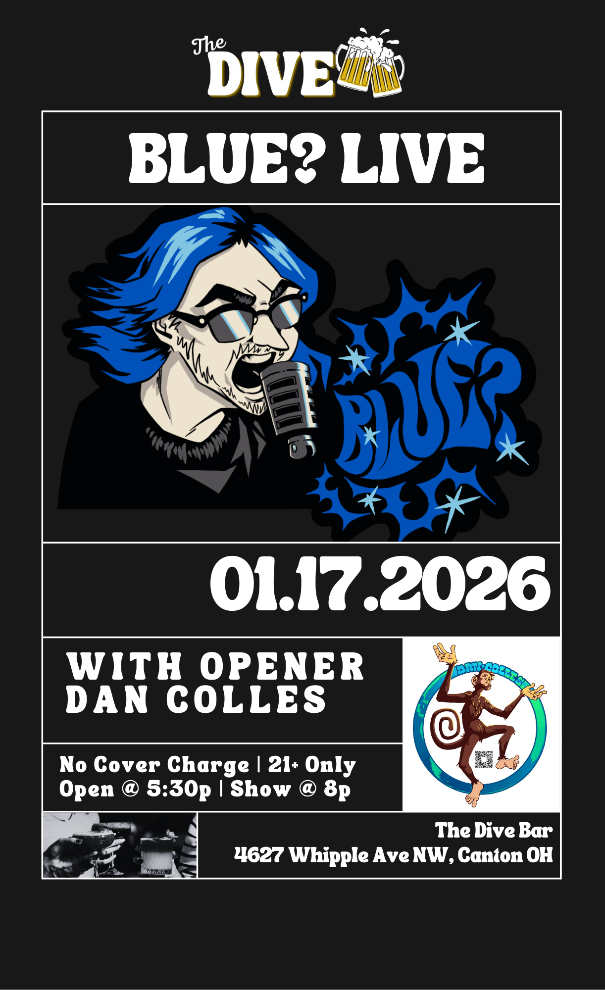 Blue? and Dan Colles Live