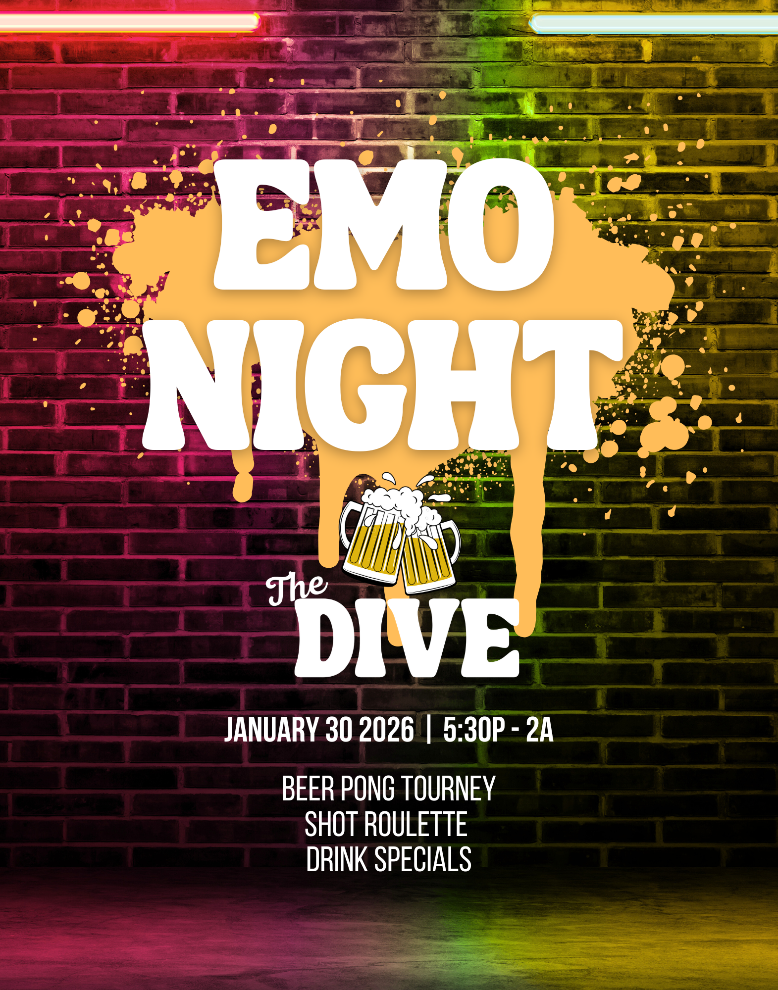 Emo Night at The Dive 