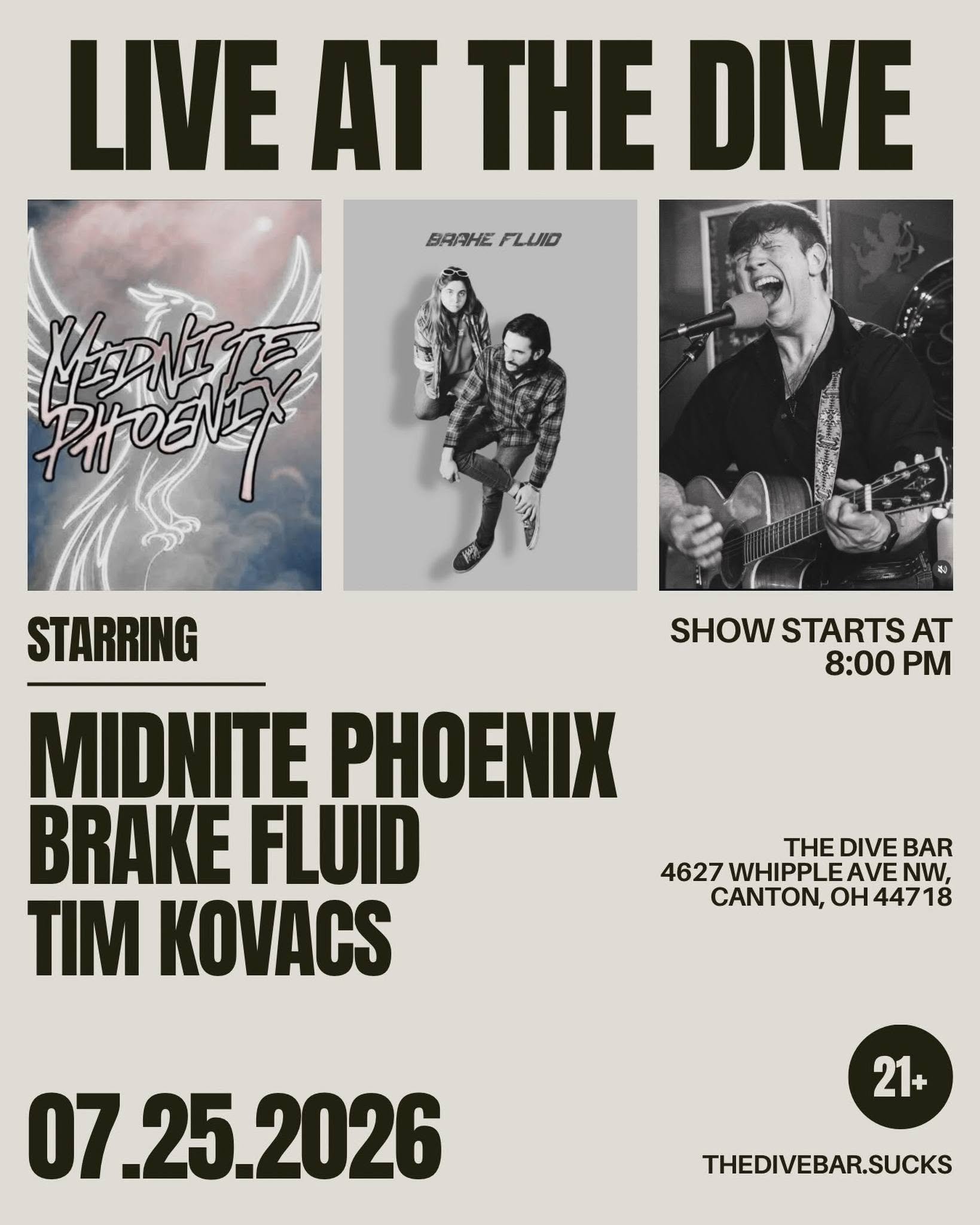 Midnite Phoenix & Friends Live at The Dive