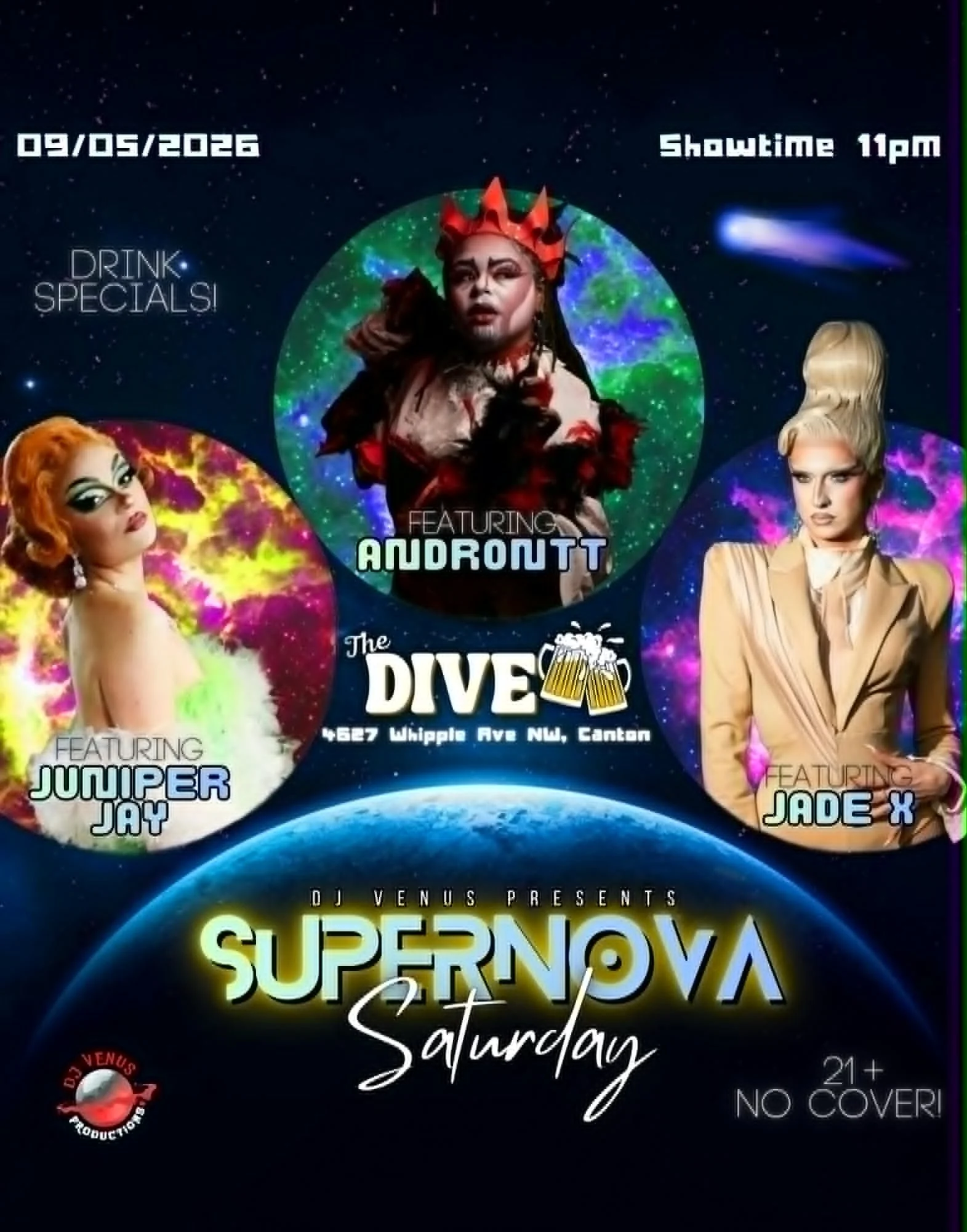 Supernova Saturday Drag Show