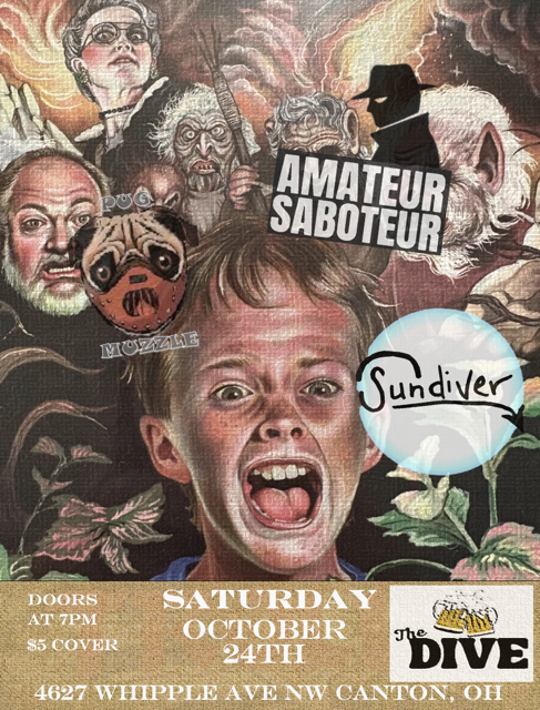 Amateur Saboteur Live at The Dive