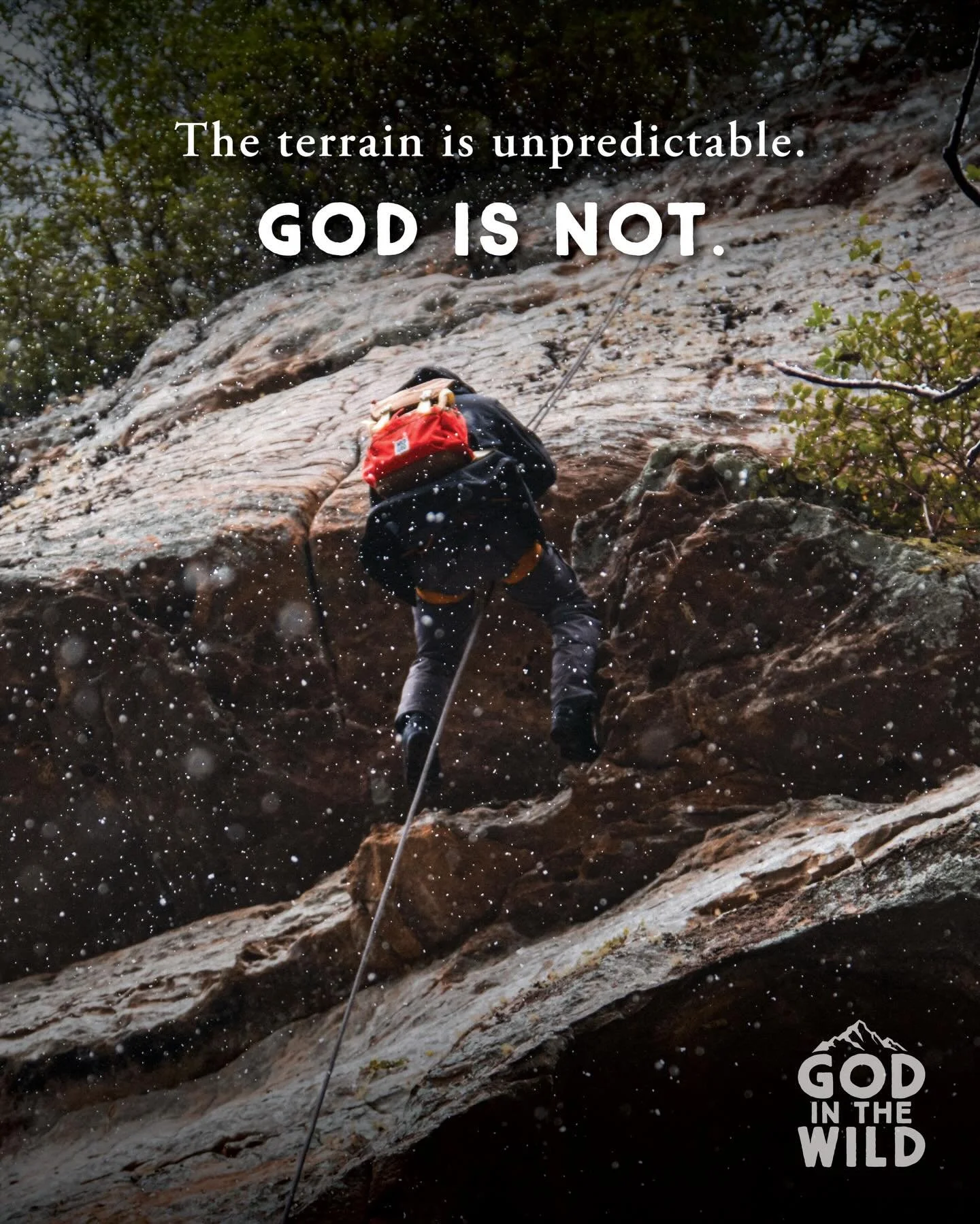 The terrain is unpredictable.  But the character of God never shifts with the landscape.  He is steady when life is not and faithful when the ground feels uncertain.

#godinthewild #survivaltv #godistheheroofthisstory #jesus