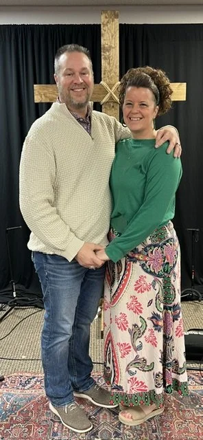 Greg Barkley, Worship Lead at Redeemer City Church, with his wife