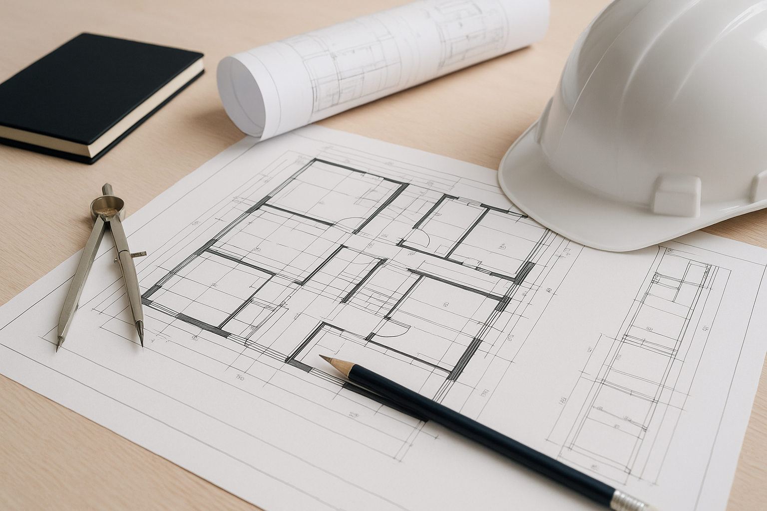 Elaboración de proyectos ejecutivos abarcando todas sus ingenierías y servicios.