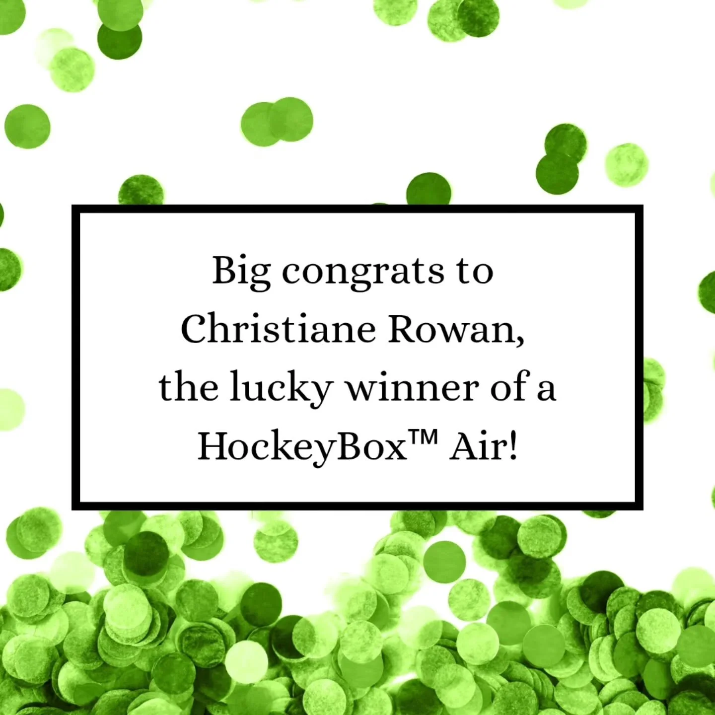 @crowan911484 Congratulations!  Enjoy peace of mind at the rink!! 🥅🏒
Thanks to everyone who entered our giveaway at the Fall Festival! 🍁🍂
