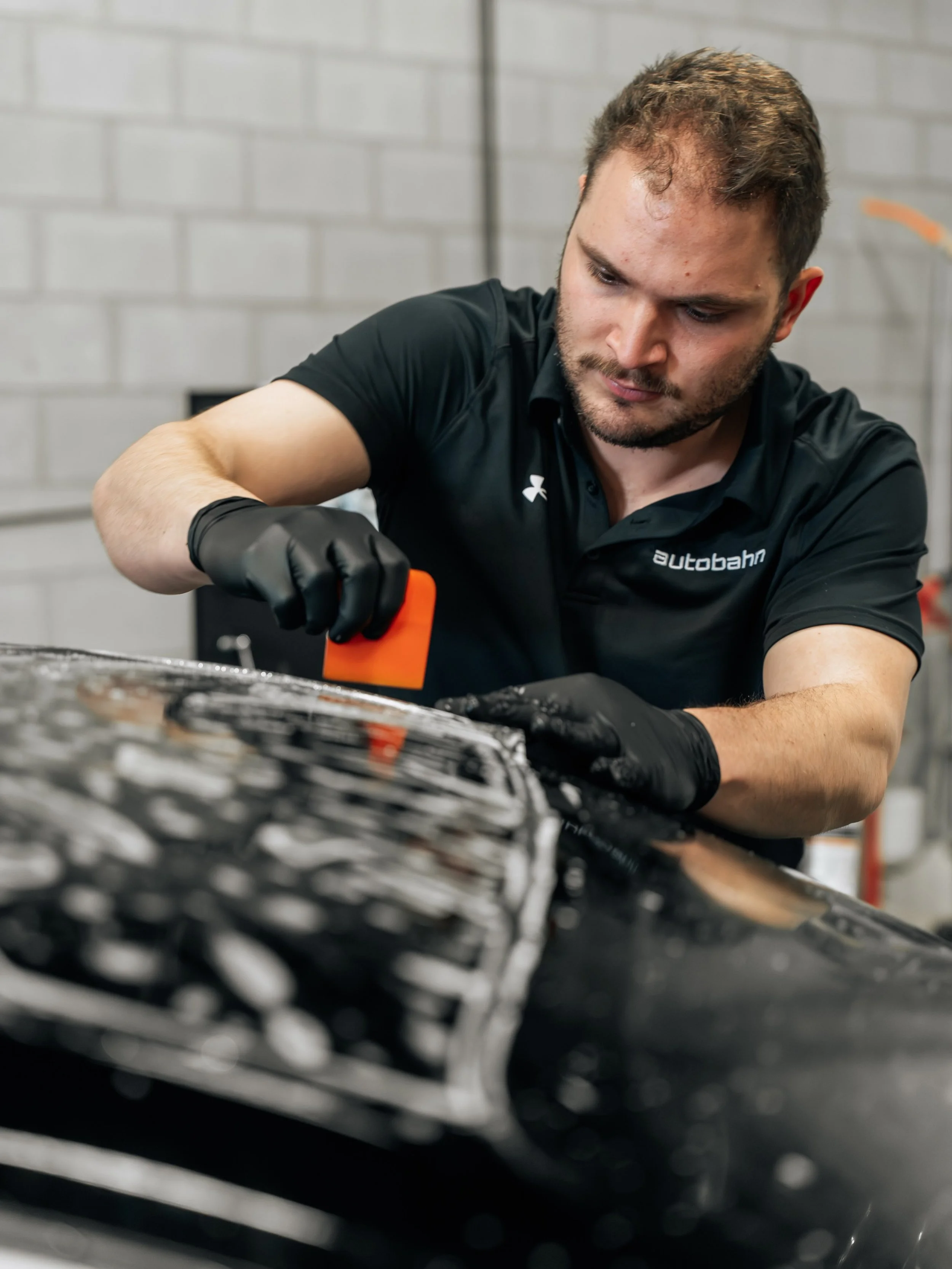Protection is only as good as the installation

Fabio at work, carefully finishing one of our PPF installations. Precision, patience and attention to every edge and curve are a huge part of achieving a clean, seamless finish.

At Jensen&rsquo;s Auto 