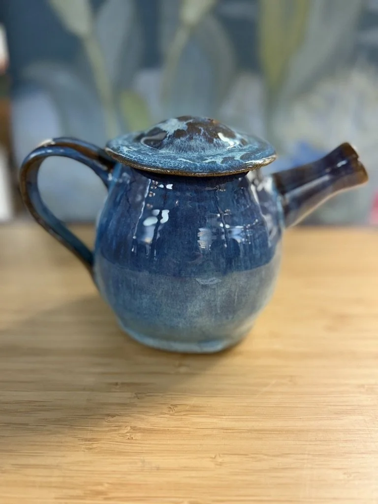 Harmony Blue Handmade Tea Set