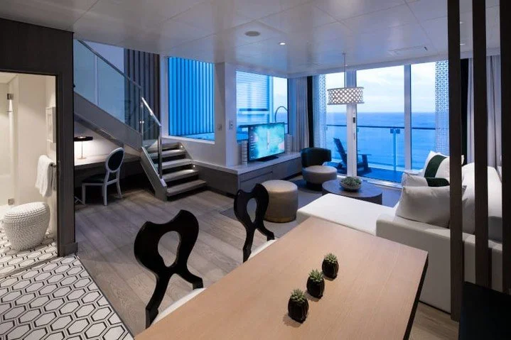 🌟🚢 Step into exclusive elegance with Celebrity Cruises' Edge Villas. These two-story suites offer everything you need for a lavish cruise experience. Ready to sail away in ultimate luxury?

Wandering Dog Travel LLC
(307) 316-2637
chris@wanderingdog