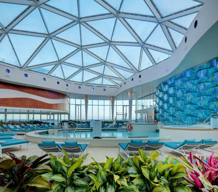 ✨ Serenity, perfected. ✨
Step inside the stunning glass‑enclosed Solarium on Celebrity Apex, where the heated adults‑only pool creates the ultimate escape at sea. Calm, modern, and beautifully designed - it&rsquo;s the perfect place to unwind between