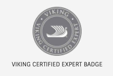 Viking certified expert badge