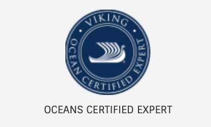 Viking Cruise Lines Certified Oceans Expert Badge