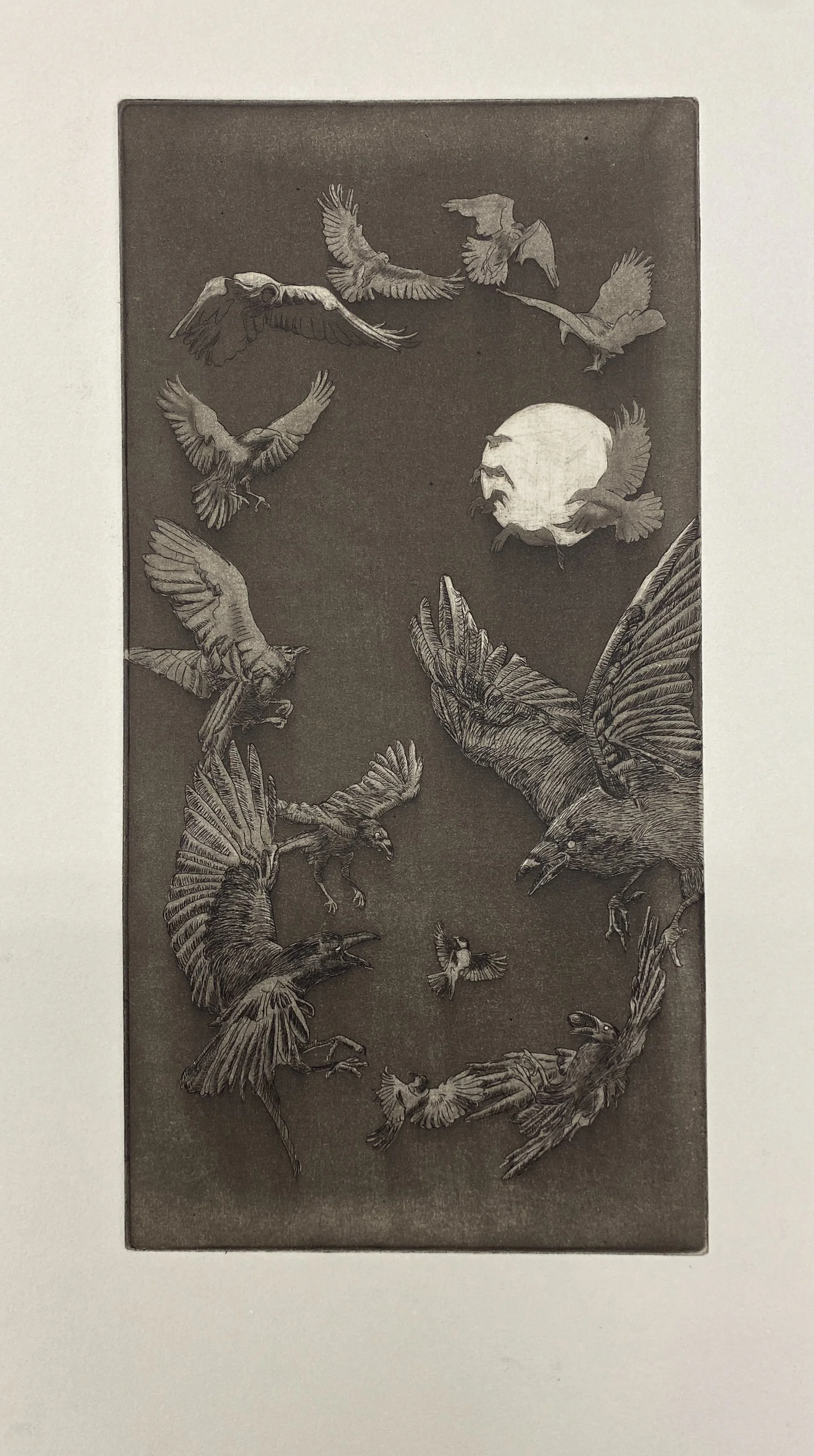 Title: An Unkindness
Date: 2023
Process: Intaglio