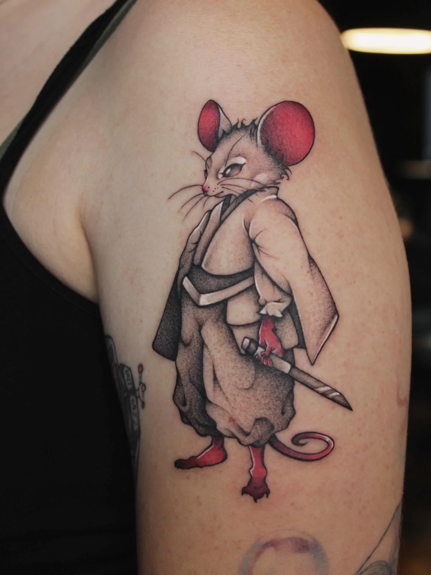 08 / 15 / 25
&bull;
I had so much fun working on this mouse for @violet.r.clements !! I can&rsquo;t wait to finish the rest of her arm!!
&bull;
&bull;
#tattoo #tattooartist #omaha #omahatattoo #omahatattooartist #nebraska #nebraskatattoo #nebraskatat