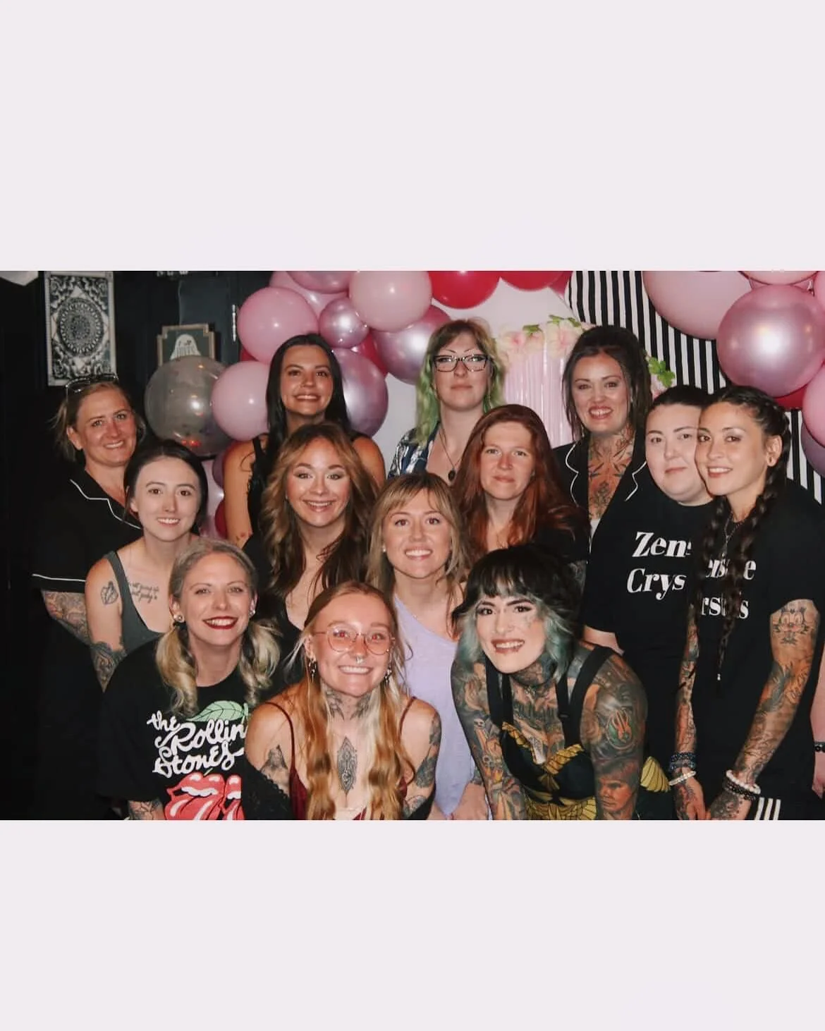 Ladies night was POPPIN! Thank you so so much to everyone who came out, partied, and enjoyed all of our local vendors 💕 I forgot to take a photo of the vortex + lotus tattoos but I had an amazing time getting to do those also. 
Flash designs still a