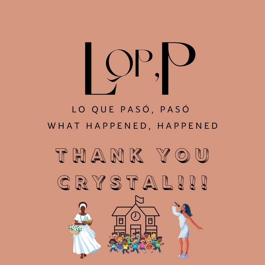 🪘 THANK YOU, CRYSTAL! 🪘

Meet Crystal, a Primeros Pasos backer representing Harlem and Washington Heights. For her shoutout, we&rsquo;re celebrating PALO with &ldquo;Obatala Guiro&rdquo; by Bembesito&mdash;a powerful song that honors Afro-Dominican