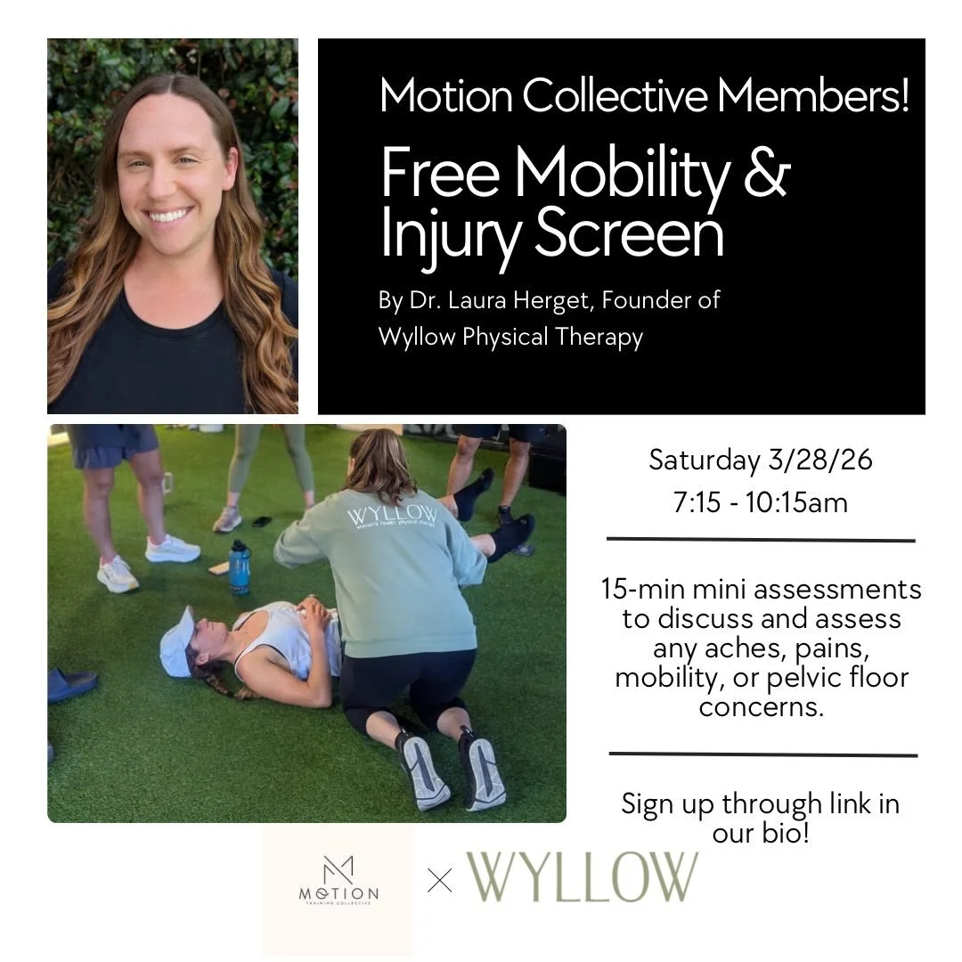 Motion Members &mdash; we&rsquo;ve got something special for you! 💪

If you&rsquo;ve been dealing with aches, pains, or mobility limitations, we&rsquo;re excited to offer a FREE opportunity to get expert guidance.

On Saturday, March 28th from 7:15&