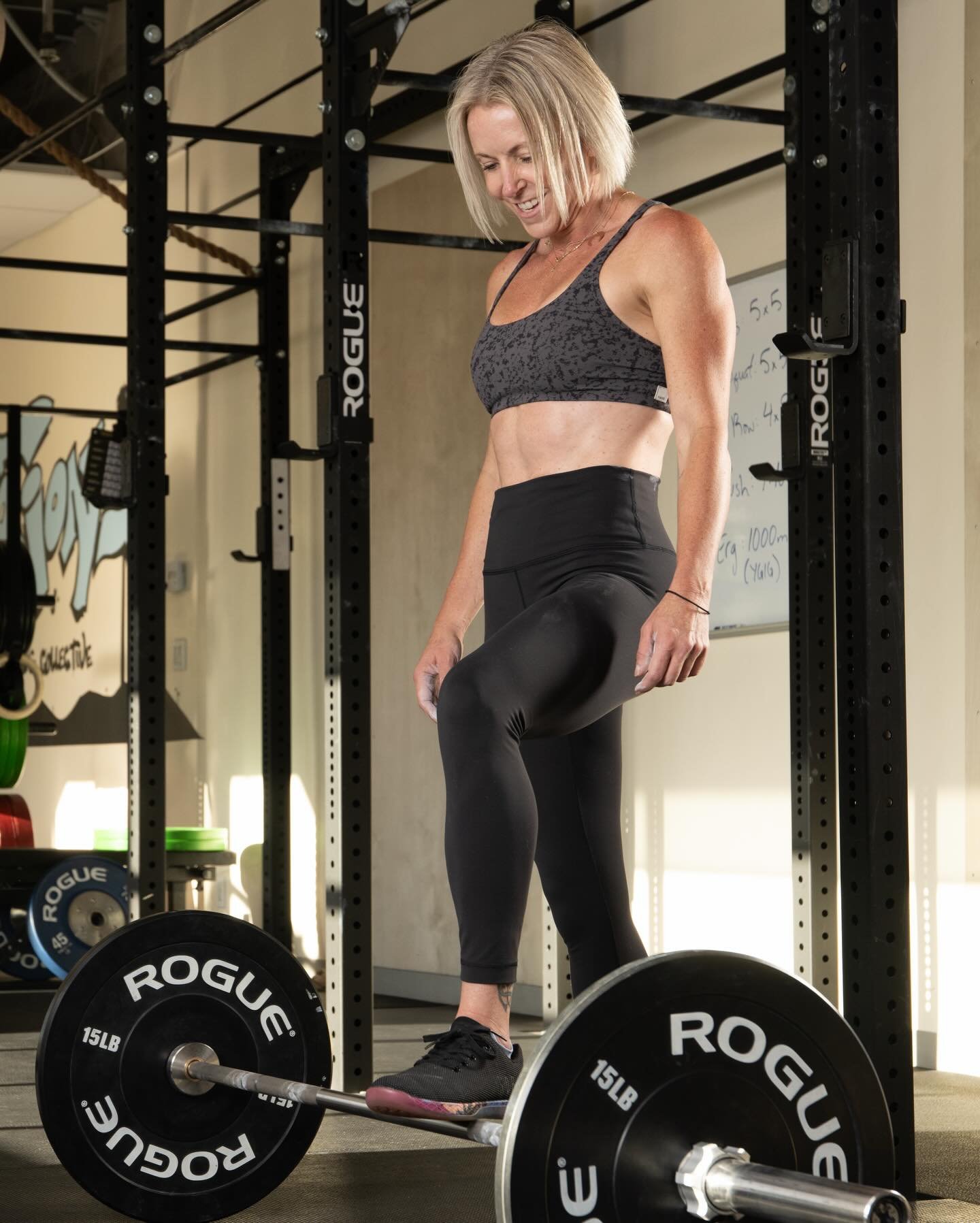 💡Motion Member💡ft. @heddyburleson 

Heather sets the tone for any class she is in with unmatched energy and humor, we&rsquo;re lucky to have her 🙌🏽🔥

Keep an eye out for performances by her and @bnburleson &lsquo;s band, Dirty Glitter!!

#teamtr