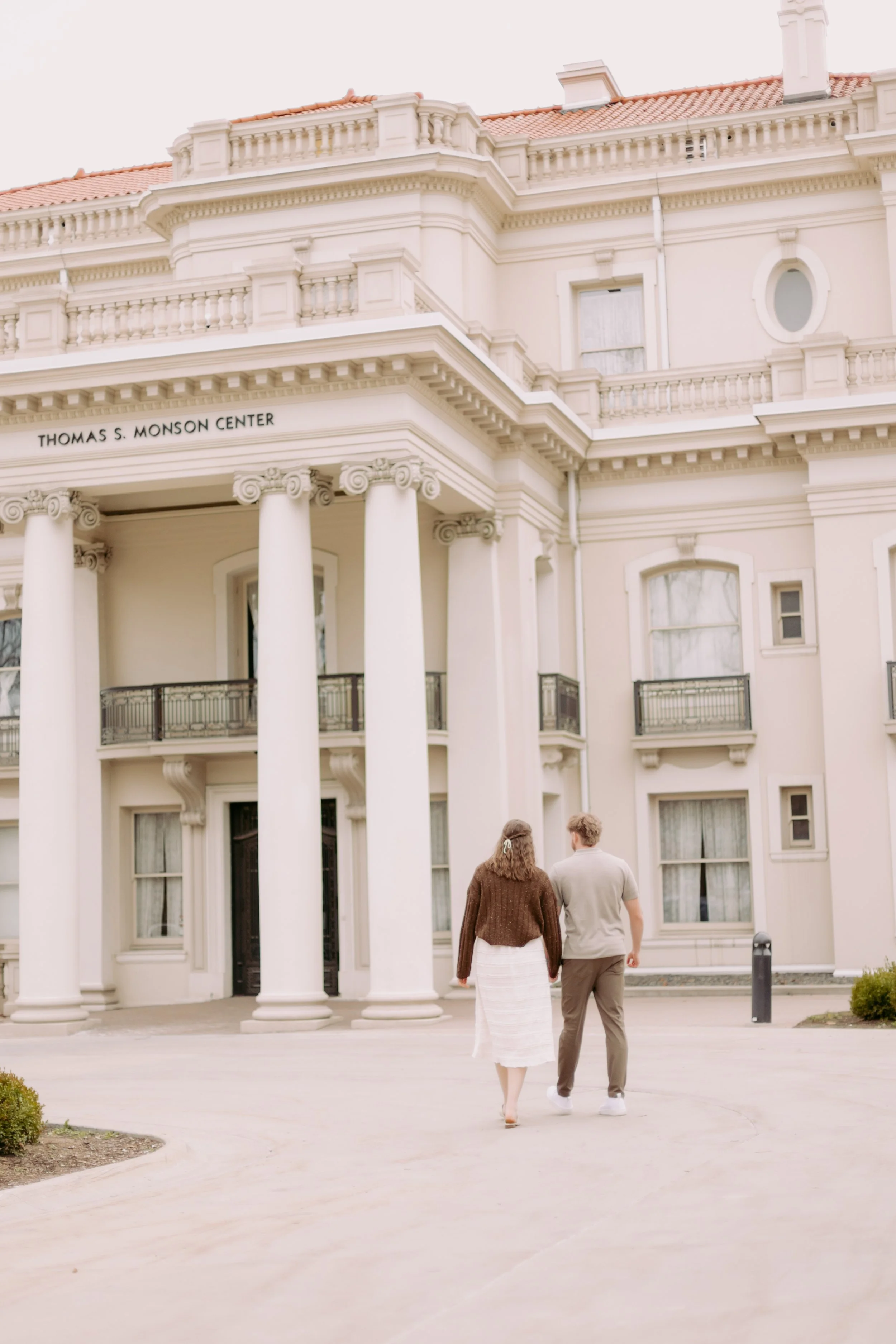 Image by Charlie Rose Photography. couple at Thomas S Manson Center in Salt Lake City.