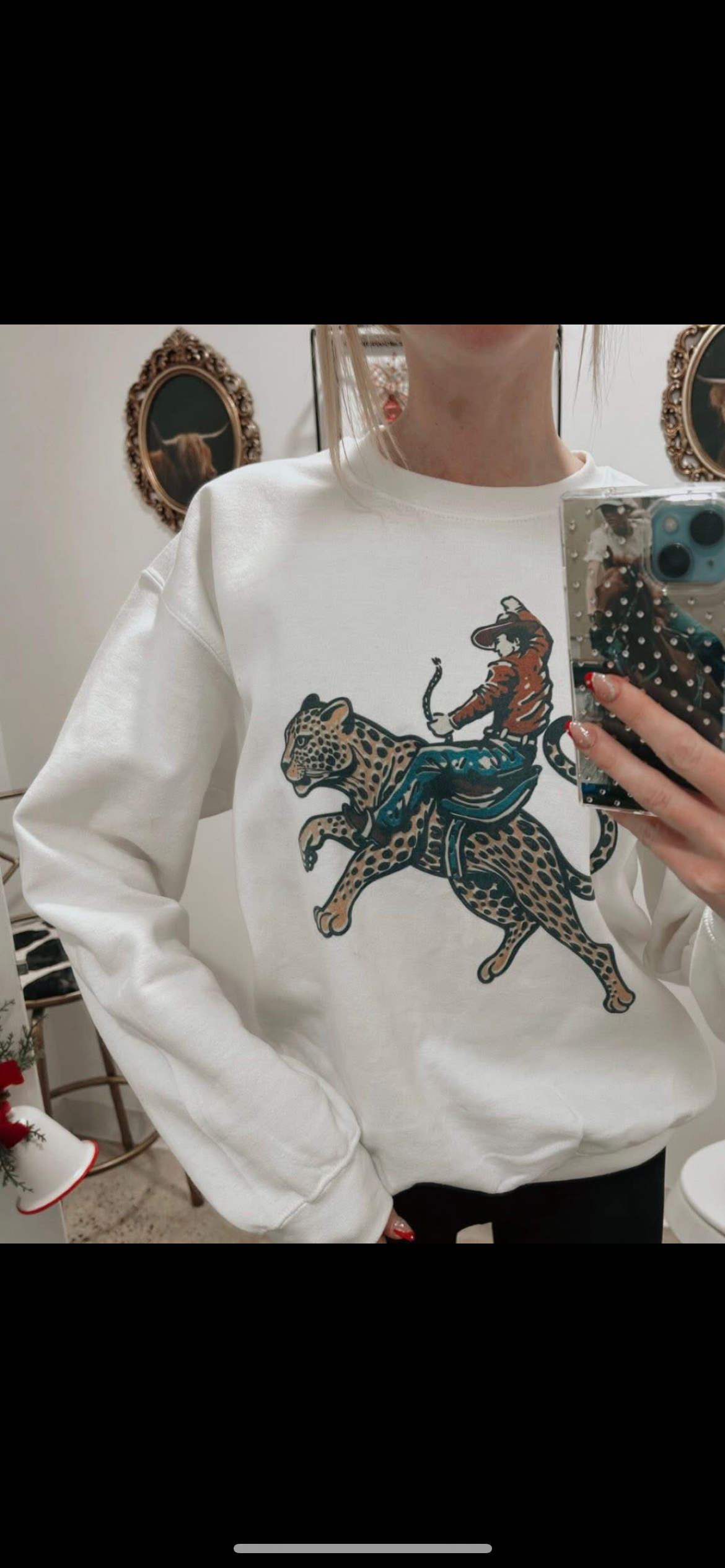 Rodeo Cheetah Sweatshirt