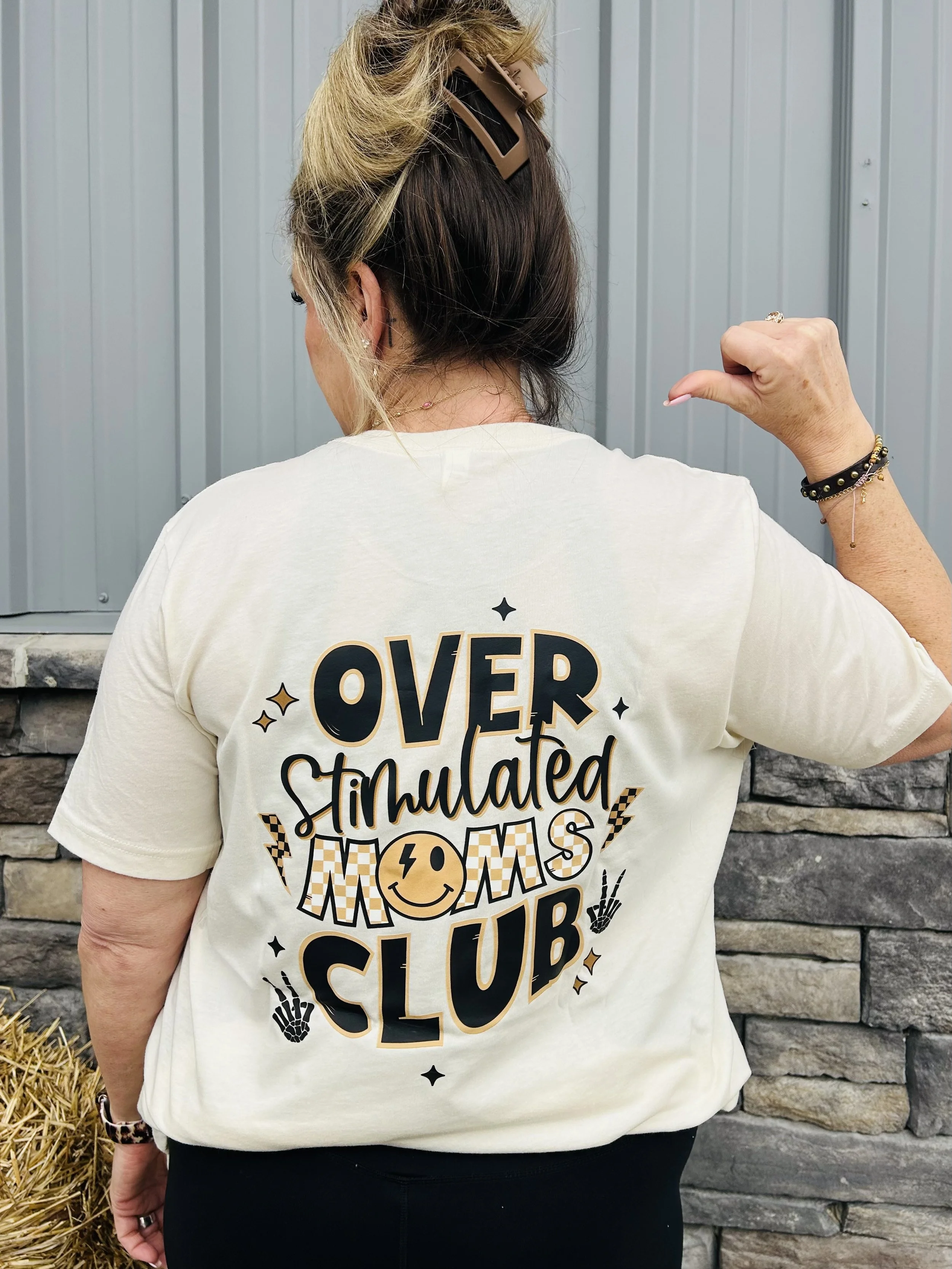 Overstimulated MOM Tee